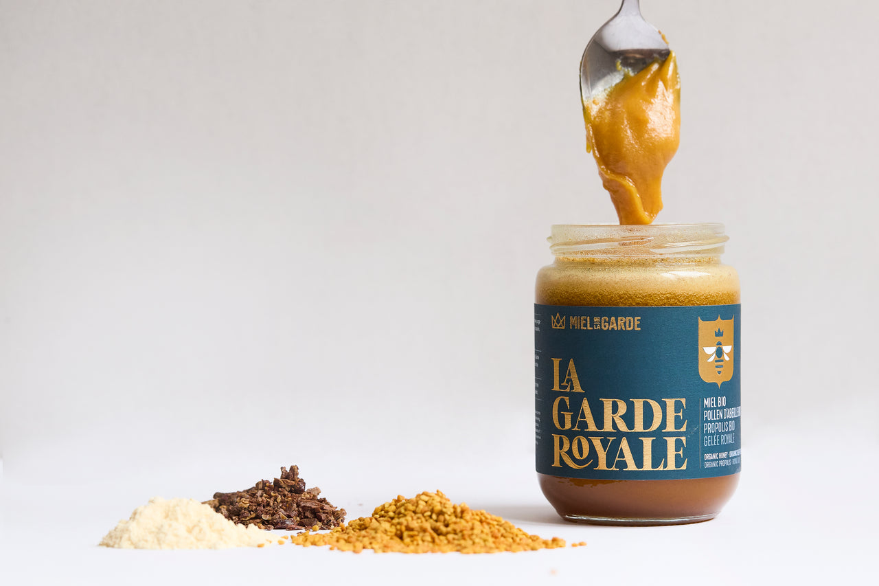 La Garde Royale Miel biologique Pollen Propolis Gelée Royale Produit santé