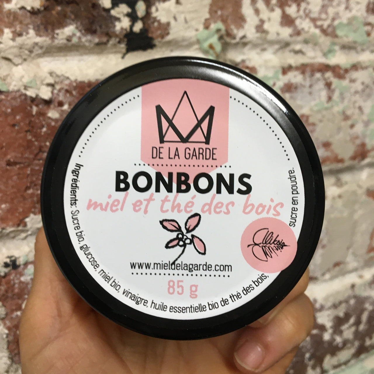 Bonbons Miel et thé des bois 85 g